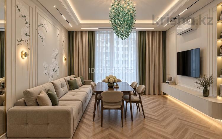 3-комнатная квартира · 85 м² · 2 этаж, Бухар жырау 26 за 140 млн ₸ в Астане, Есильский р-н — фото 2