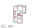 4-комнатная квартира · 127 м², ул. Байдибек би за 71.2 млн ₸ в Шымкенте, Абайский р-н