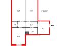 2-комнатная квартира · 70 м² · 6/9 этаж, мкр Юго-Восток, Шапагат 9 — за строймартом за 35 млн ₸ в Караганде, Казыбек би р-н — фото 13