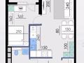 1-бөлмелі пәтер · 43.6 м² · 4/9 қабат, Шамши Калдаяков 14 — Тауелсиздик, бағасы: 29.9 млн ₸ в Астане, Сарайшык р-н — фото 6