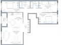 4-комнатная квартира · 114.42 м² · 2 этаж, по ул. Ханов Керея и Жанибека, напротив Президентского парка — Самал Парк за ~ 82.4 млн ₸ в Астане, Есильский р-н — фото 2