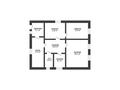 Отдельный дом · 4 комнаты · 121.8 м² · 10 сот., жилой массив Бауырластар, Медеу за 21 млн ₸ в Актобе — фото 22