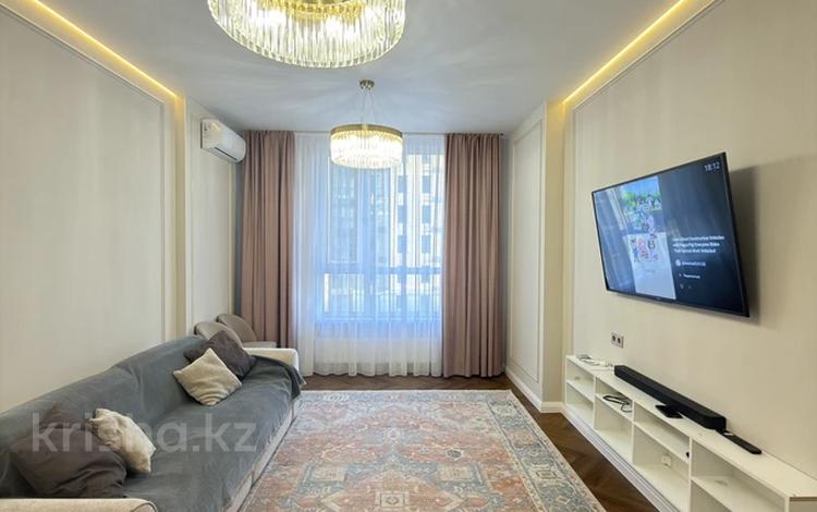 2-бөлмелі пәтер · 70 м² · 5/12 қабат, Култегин 4а — самая низкая цена, бағасы: 49.5 млн ₸ в Астане, Нура р-н — фото 2