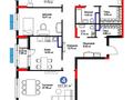 4-бөлмелі пәтер · 138.6 м² · 7/9 қабат, Исатай Тайманова 42А — Жарбосынова, бағасы: 88 млн 〒 в Атырау
