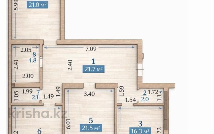 3-бөлмелі пәтер · 110 м² · 9/10 қабат, мкр. Алтын орда, бағасы: ~ 30.8 млн ₸ в Актобе — фото 2