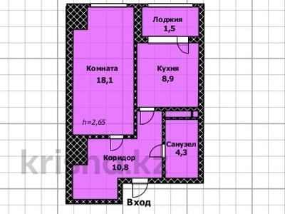 1-комнатная квартира, 44 м², 10/24 этаж, Валиханова 23/1 за 20.6 млн 〒 в Астане, р-н Байконур