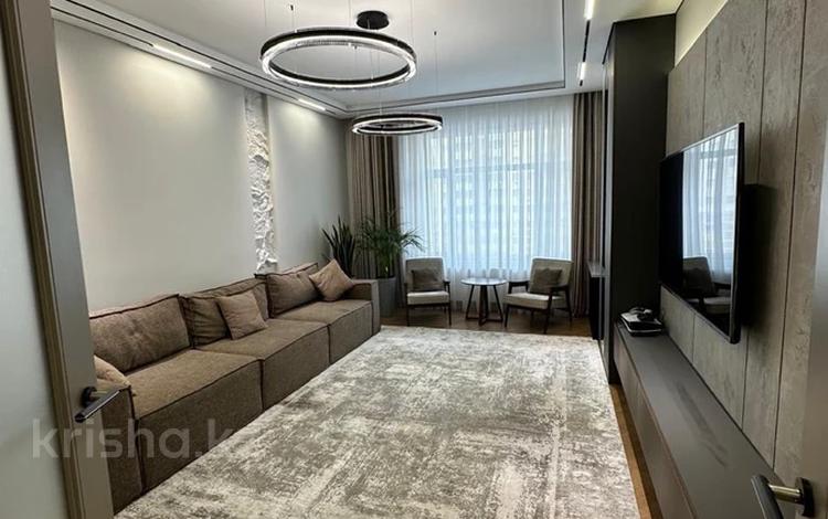 2-комнатная квартира · 75 м² · 9 этаж, Кайым Мухамедханова 6Б за 400 000 ₸ в Астане, Нура р-н — фото 2