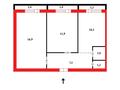 2-бөлмелі пәтер · 53 м² · 5/16 қабат, мкр Юго-Восток, 28й микрорайон 18/2, бағасы: 24 млн ₸ в Караганде, Казыбек би р-н — фото 18