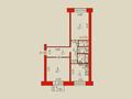 2-комнатная квартира · 49.1 м² · 3/3 этаж, Старый город, Шернияза — АрГУ им К.Жубанова, корпус 5 за 11 млн 〒 в Актобе — фото 5