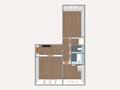 2-комнатная квартира · 49.1 м² · 3/3 этаж, Старый город, Шернияза — АрГУ им К.Жубанова, корпус 5 за 11 млн 〒 в Актобе