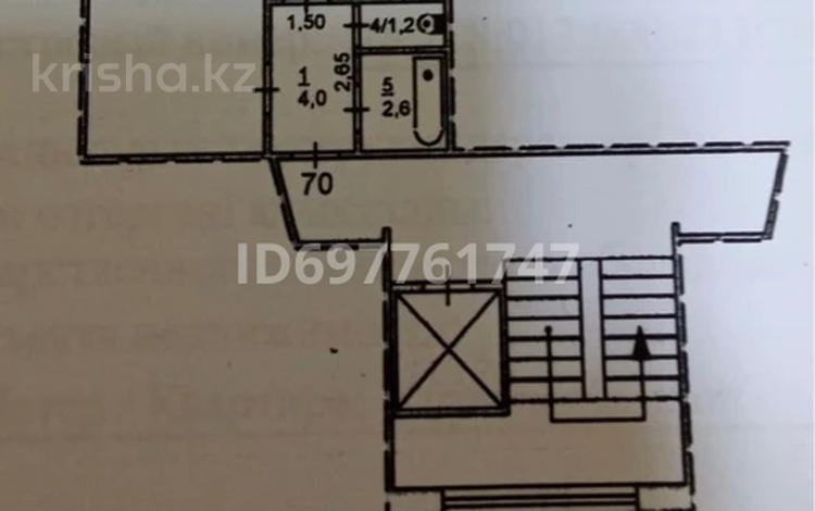 1-комнатная квартира, 34.3 м², 8/10 этаж, Исы Байзакова за 17 млн 〒 в Павлодаре — фото 2