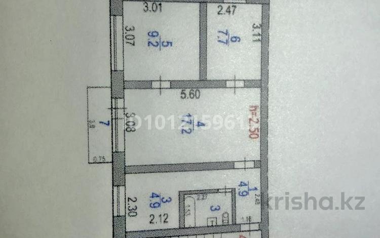 3-комнатная квартира · 48 м² · 2/5 этаж, 3-й мкр. 4 за 12.5 млн ₸ в Карагандинской обл. — фото 2