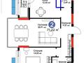 2-бөлмелі пәтер · 72 м² · 6/16 қабат, Исатай Тайманов 42А — Жарбосынова, бағасы: 65 млн 〒 в Атырау — фото 2