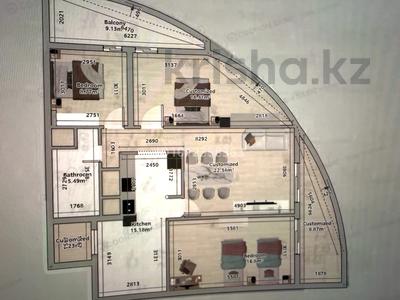 4-комнатная квартира · 84.5 м² · 24/25 этаж, ул. Сарайшык 5А за 50 млн ₸ в Астане, Есильский р-н