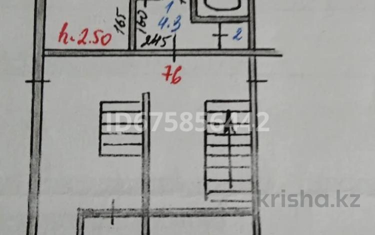 1-комнатная квартира, 33.4 м², 1/5 этаж, Астана 46