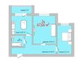 2-комнатная квартира, 67.66 м², 8/9 этаж, Назарбаева за ~ 18.9 млн 〒 в Костанае — фото 5