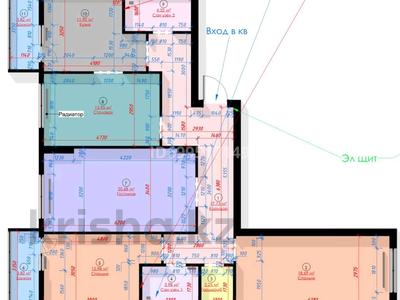 4-бөлмелі пәтер · 107.5 м² · 2/9 қабат, Айтеке би 7, бағасы: 50 млн 〒 в Астане, Есильский р-н