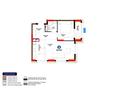 2-комнатная квартира · 49.3 м² · 11/12 этаж, Хусейн бен Талал 1, 11/1-2 за 35 млн ₸ в Астане, Нура р-н — фото 2
