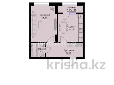 1-комнатная квартира · 49.35 м² · 5/8 этаж, Сатпаева 13Б за 26 млн ₸ в Усть-Каменогорске