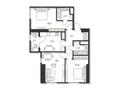 3-комнатная квартира · 81.8 м², Азимова 46А за ~ 58.8 млн ₸ в Ташкенте — фото 3