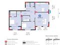 3-бөлмелі пәтер · 135.76 м² · 3/9 қабат, Мангилик Ел, бағасы: 145 млн ₸ в Астане, Есильский р-н