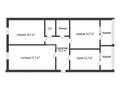 3-комнатная квартира · 84.8 м² · 4/9 этаж, Бокейхана 68 за 49.5 млн ₸ в Кокшетау — фото 22
