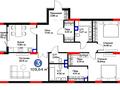 3-бөлмелі пәтер · 109.6 м², Акберен 4/5, бағасы: ~ 57.3 млн ₸ в Атырау — фото 3