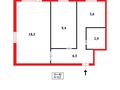 2-комнатная квартира · 44 м² · 3/4 этаж, ул. Абая за 7.5 млн ₸ в Темиртау — фото 10