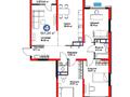 4-комнатная квартира · 108 м² · 5/12 этаж, Байдибек би 113/2 за 56 млн ₸ в Шымкенте