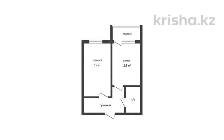 1-бөлмелі пәтер · 40 м² · 2/5 қабат, Береке шағын ауданы, Промышленная 50, бағасы: 15.8 млн ₸ в Костанае, Микрорайон Береке — фото 2