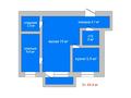 2-комнатная квартира, 45.6 м², 3/4 этаж, Каирбекова 351 за 14.8 млн 〒 в Костанае — фото 8