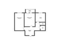2-комнатная квартира · 63.4 м² · 5/5 этаж, Текстильщиков 2Б за 28.5 млн 〒 в Костанае — фото 25