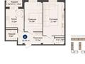 2-комнатная квартира · 67.6 м² · 5/9 этаж, Султан Бейбарыс 437 за 25.5 млн ₸ в Атырау — фото 3