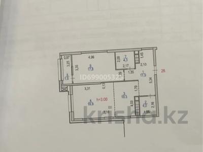 2-комнатная квартира · 70 м² · 9 этаж, Розыбакиева 197/2 за 62.5 млн 〒 в Алматы, Бостандыкский р-н