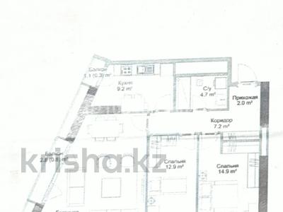 3-бөлмелі пәтер · 84.2 м² · 12/16 қабат, Суюнбая 15 — Суюнбая, бағасы: 65 млн ₸ в Алматы, Жетысуский р-н