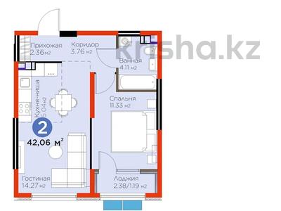2-бөлмелі пәтер · 42 м² · 5/6 қабат, Бауыржана Момышулы — 🆘 УСПЕЙТЕ УРВАТЬ 🆘, бағасы: 28.5 млн ₸ в Алматы