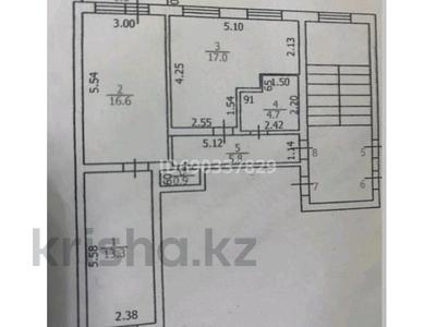 3-бөлмелі пәтер, 59.3 м², 2/5 қабат, Мухамеджанова 20, бағасы: 13.2 млн 〒 в Балхаше