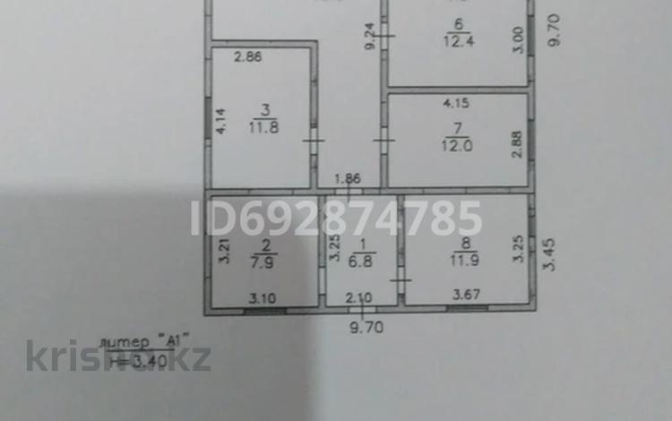 Отдельный дом • 4 комнаты • 120 м² • 4.5 сот., Мангистау 3 18/1 за 14 млн 〒 — фото 7