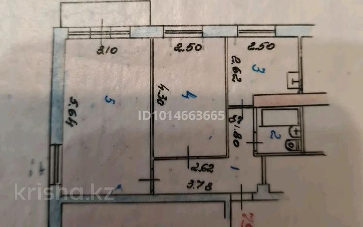 2-бөлмелі пәтер · 42.6 м² · 5/5 қабат, Гоголя 41 — Раион Огонька, бағасы: 6 млн ₸ в Риддере — фото 2