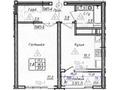 1-бөлмелі пәтер · 37.2 м², мкр Нурсат, Аргынбекова 194/1, бағасы: ~ 20.5 млн ₸ в Шымкенте, Каратауский р-н — фото 3