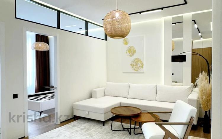 2-комнатная квартира · 45 м² · 10/18 этаж, Сыганак 24 — Greenmall, Хан-Шатыр, МНУ, КАЗУТБ за 300 000 ₸ в Астане, Нура р-н — фото 2