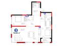 3-бөлмелі пәтер · 116.82 м², мкр Рахат, мкр. Рахат, ул. Култобе 1/2, бағасы: ~ 179.6 млн ₸ в Алматы, Наурызбайский р-н — фото 3