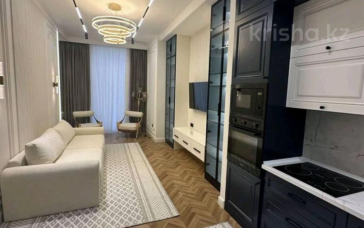 2-комнатная квартира · 55 м² · 7/20 этаж, Гагарина 310 за 420 000 ₸ в Алматы, Бостандыкский р-н — фото 2