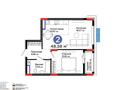 2-бөлмелі пәтер · 49 м² · 4/9 қабат, Е 900 8, бағасы: 40.5 млн ₸ в Астане, Нура р-н