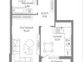 1-комнатная квартира · 38 м² · 4/9 этаж, пересечение ул. Калдаякова и ул. Жургенова 30/1 за 23.2 млн ₸ в Астане, Сарайшык р-н — фото 5