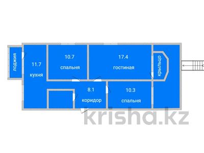 3-комнатная квартира, 62 м², 1/5 этаж, Быковского 11 за 20.9 млн 〒 в Костанае