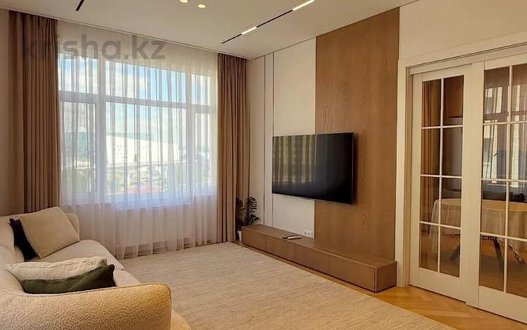 3-комнатная квартира · 103 м² · 7/12 этаж, Шамши Калдаяков за 129 млн ₸ в Астане, Сарайшык р-н — фото 2
