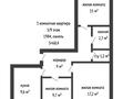 3-бөлмелі пәтер · 68.4 м² · 3/9 қабат, жубановых, бағасы: 22 млн ₸ в Актобе — фото 10