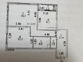 2-бөлмелі пәтер · 55.4 м² · 10/12 қабат, Казыбек би 35/1, бағасы: 40 млн ₸ в Астане, Нура р-н — фото 24