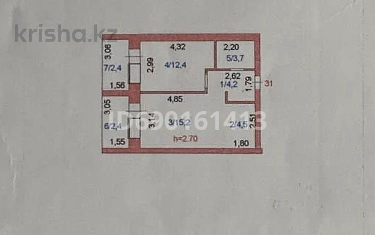 2-бөлмелі пәтер, 44 м², 8/9 қабат, Потанина 118, бағасы: 16 млн 〒 в Кокшетау — фото 2